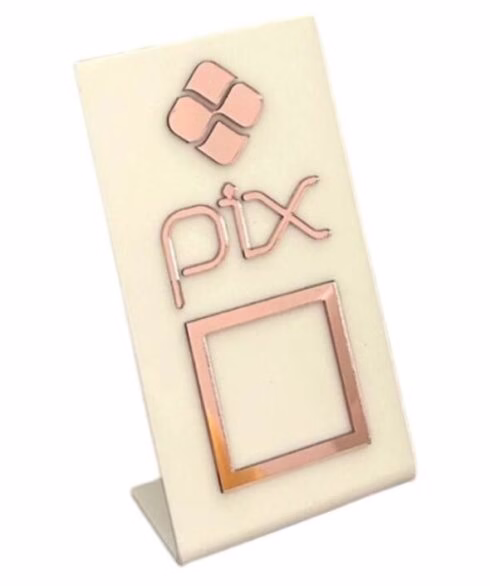 Placa Pix Pequena