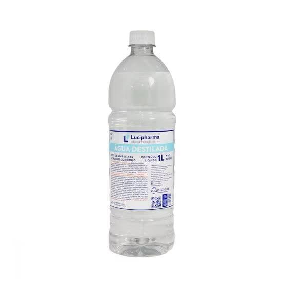 Água Destilada Lucipharma 1L