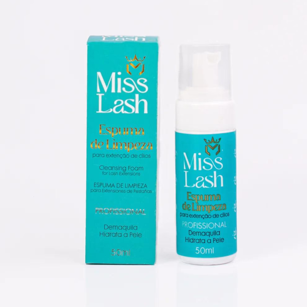 Espuma de Limpeza Miss Lash 50ml