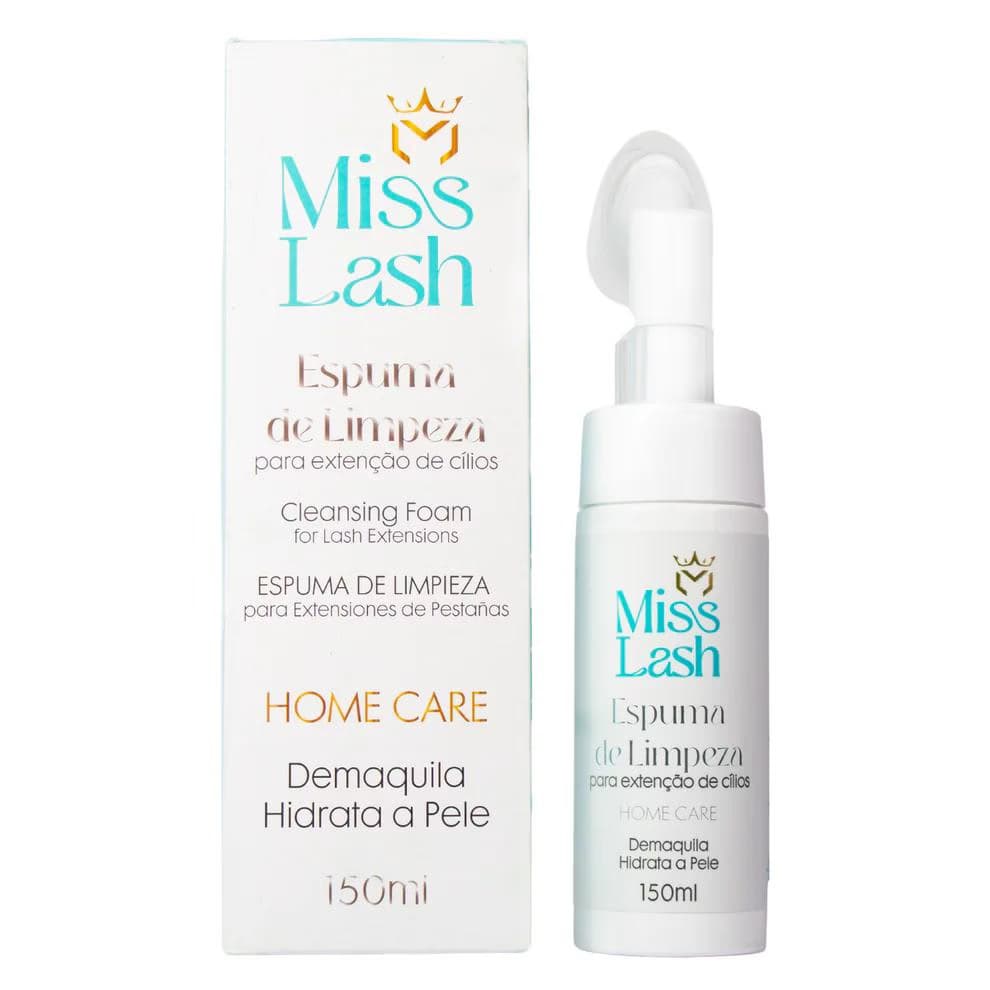 Espuma de Limpeza Home Care Miss Lash 50ml