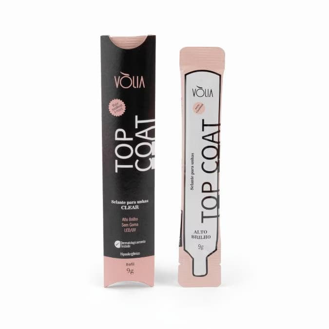 Top Coat Clear Vòlia – Sachê 9g