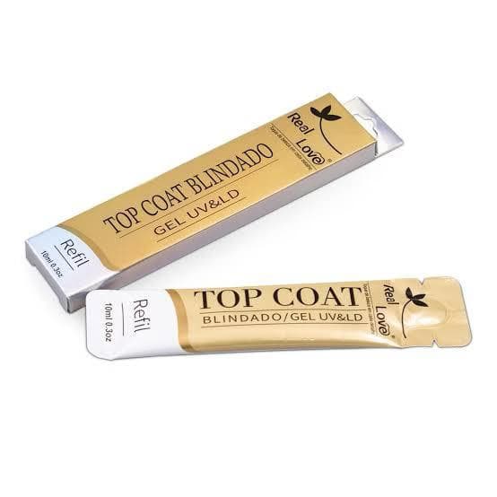 Refil Top Coat Blindado Real Love 10ml