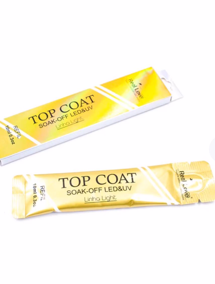 Refil Top Coat Real Love 10ml