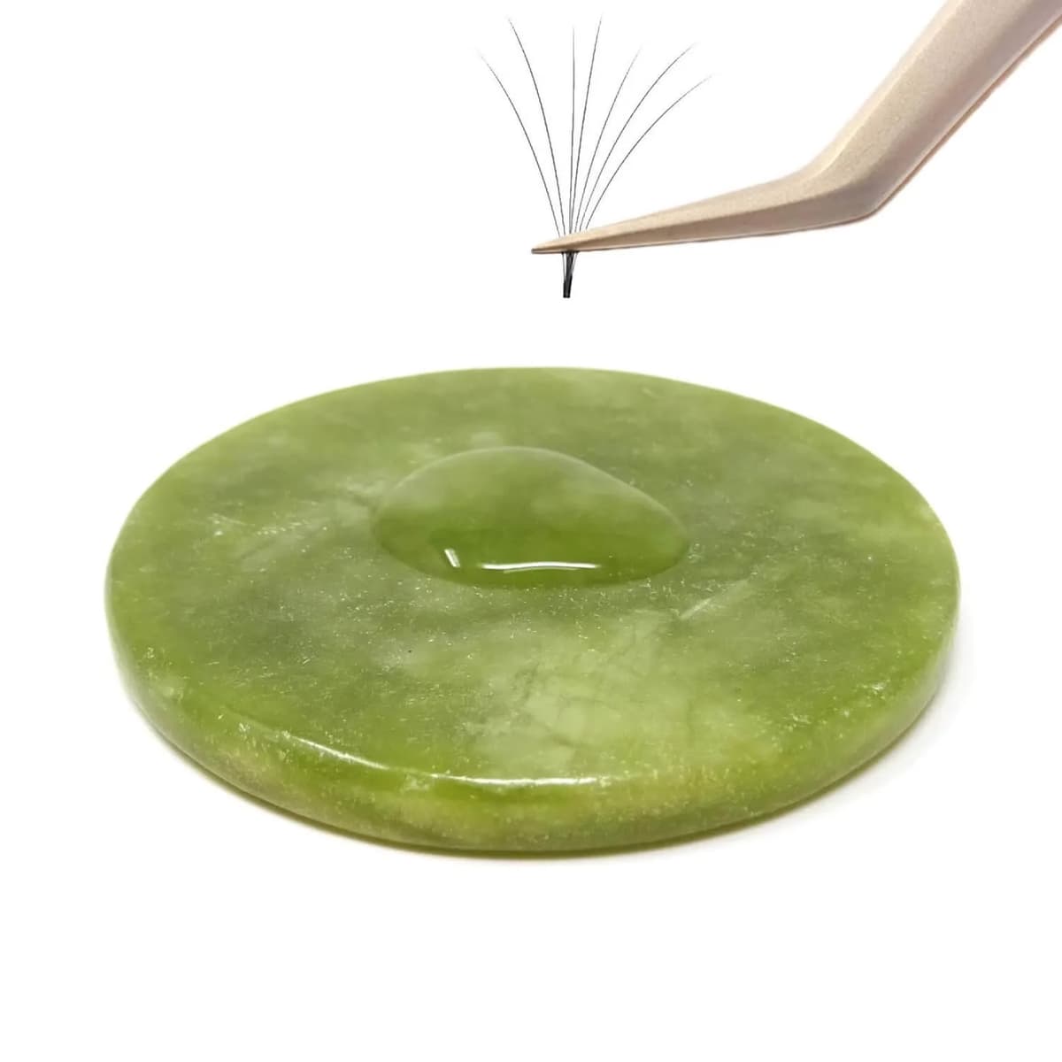 Pedra Jade para Extensão de Cílios – 1 Unidade
