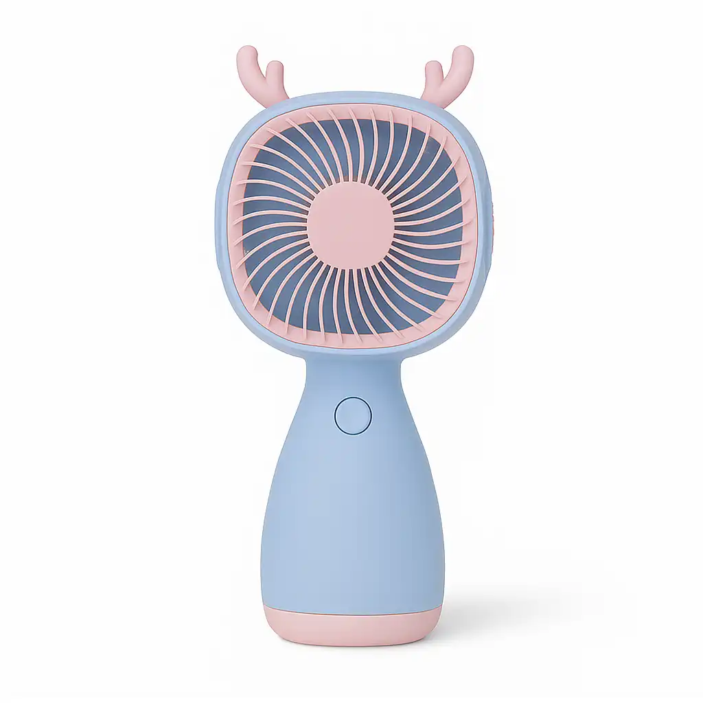 Mini Ventilador Portátil USB com Orelhinhas